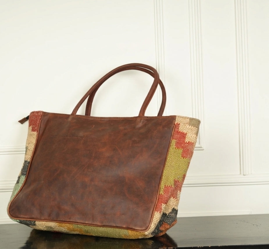 Kilim tote bag