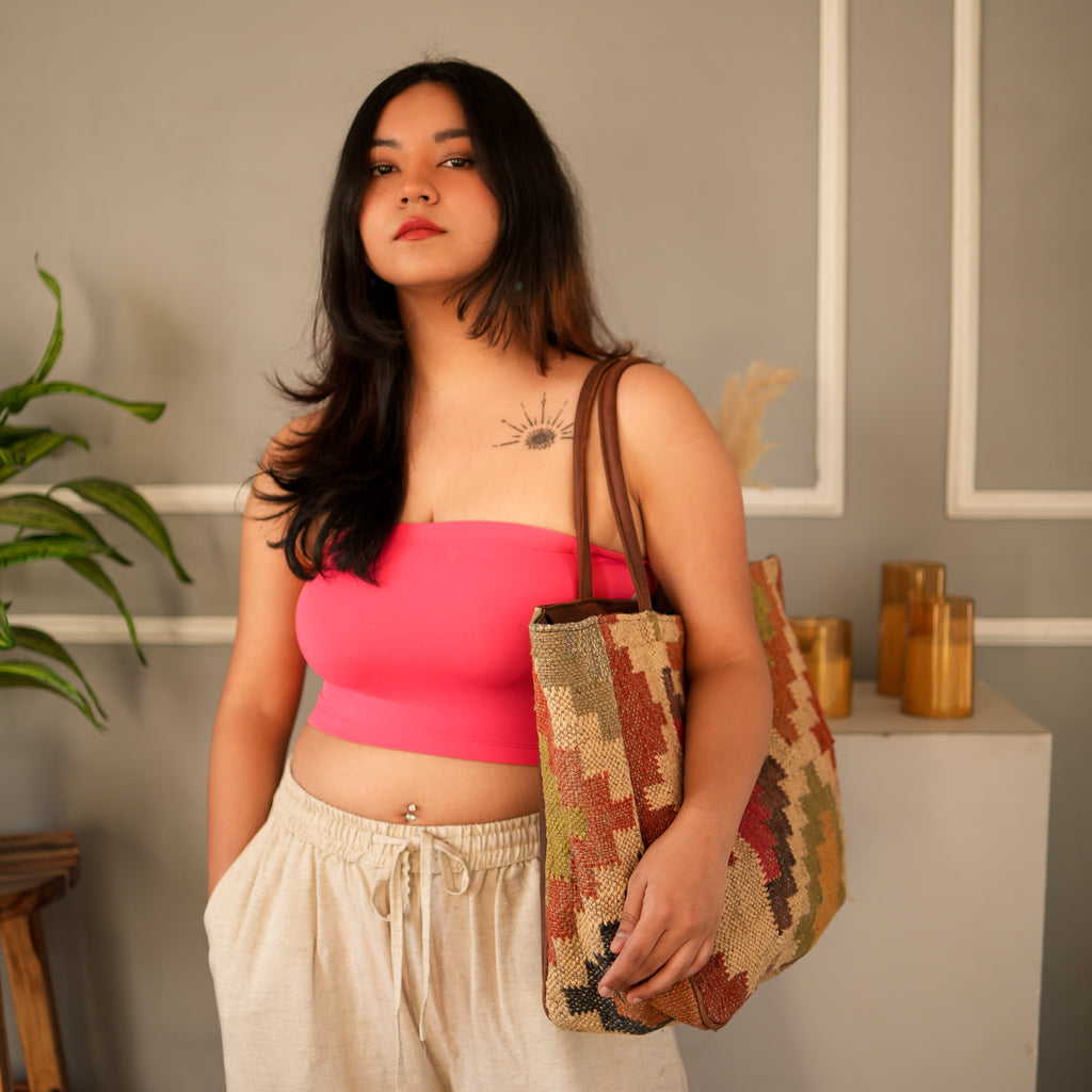Kilim tote bag